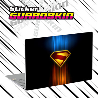 Garskin 貼紙 Guardskin 筆記本電腦保護套防刮保護膜超人標誌