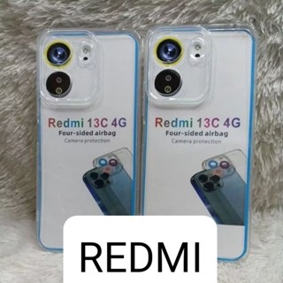 XIAOMI 軟殼小米 Redmi 13C Poco C65 透明手機殼透明相機保護矽膠殼