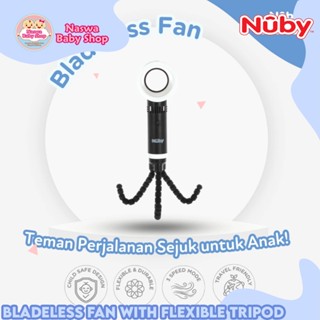 Nuby 便攜式嬰兒車無葉風扇帶靈活三腳架嬰兒推車風扇