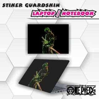 Guardskin 貼紙 Garskin 筆記本電腦筆記本 Luffy 一件 Roronoa Zoro 抽象