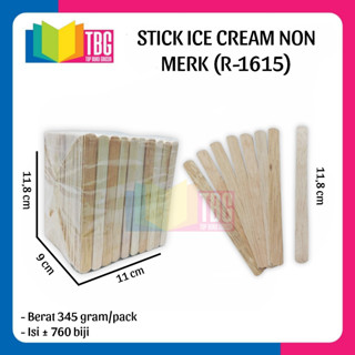 KAYU 1 包非品牌冰淇淋棒木製冰淇淋棒木棒