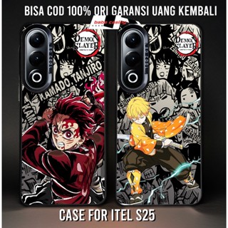 CASE ITEL S25 SO COOL HOLOGRAM PREMIUM Motif DEMON SLAYER 軟殼