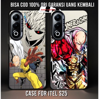 CASE ITEL S25 SO COOL HOLOGRAM PREMIUM 圖案一拳超人軟殼混合 IMD 板男孩女孩外