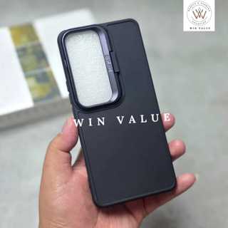 手機殼 Vivo V50 5G 手機殼法蘭絨立式馬卡龍 BlackRing WV 相機