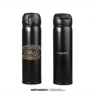 不倒翁 NOTHANKS CompaANY LEOPARD BLACK 500ml 耐熱飲用容器男女運動飲料瓶