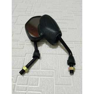 Hitam 一對 Honda Drat 14 黑色桿 Mini Beat 後視鏡
