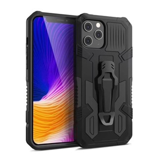 HP IPHONE 11 PRO MAX 硬殼機器人皮帶夾皮革變壓器軟惠普