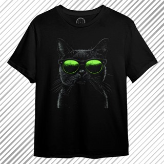 3D Cat WearingWear Original Premium Distro T 恤 3D 貓戴眼鏡 V5 DM