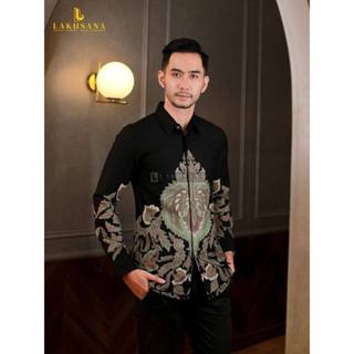 KEMEJA DAYSAN FASHION BATIK DAURI DISTRO 男士蠟染衣服襯衫長袖男士男孩現代 DA