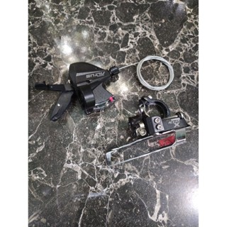 變速桿 FD 3 速 Shimano Acera M290 Altus M370 42T 日本原裝