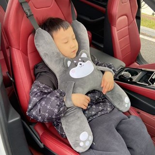 兒童座椅頸枕長途駕駛旅行頭枕兒童睡在汽車頸枕中