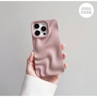 適用於 IPHONE 16 16 PRO 16 PROMAX 16 PLUS 的軟殼外殼香料粉色波浪準備