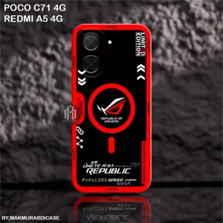 XIAOMI HP REDMI 手機殼小米紅米 A5 4G 2025 Poco C71 4G 最新軟殼惠普矽膠手機 RO