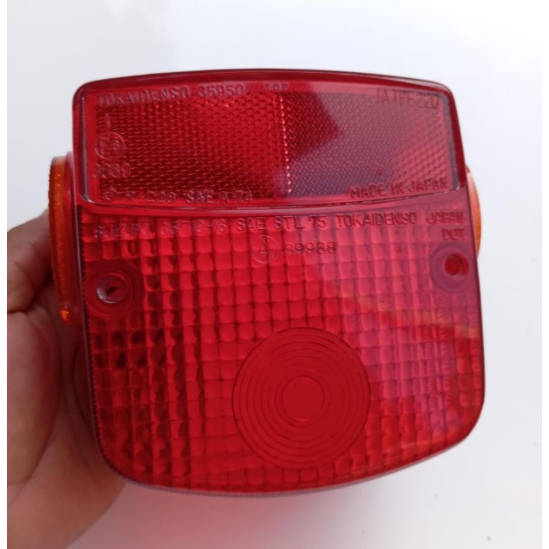 SUZUKI 雲母玻璃後停止尾燈尾燈尾燈鈴木GP125 GT200 GT250 TS185 TS250原裝SGP Nos