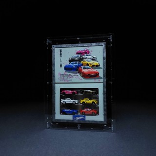 HOT WHEELS COVAL HGP-302 亞克力展示風火輪禮包 6 架模型