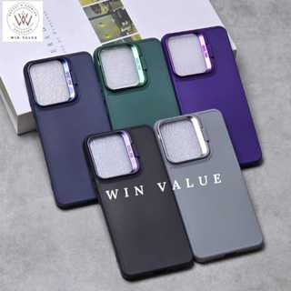 Case Poco X7 Pro 5G 保護套法蘭絨立式馬卡龍戒指相機 WV