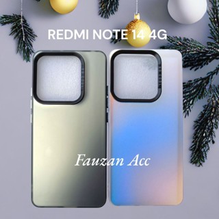 REDMI NOTE 14 4G 13 5G 外殼外殼 imd 混合板全息圖 TPU 矽膠 imd 全黑光面