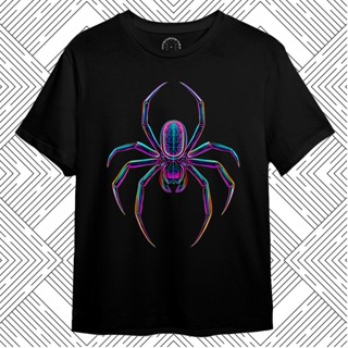 3D Neon Spider DM0396 原創高階發行版 T 恤 3D 霓虹蜘蛛 DM0396