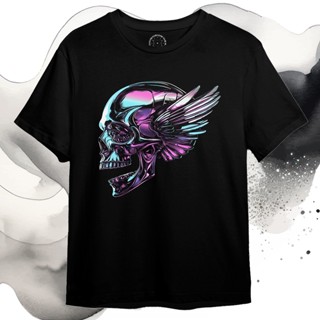 3D Skull With A Colorful DM0594 原版高階發行 T 恤 3D Skull