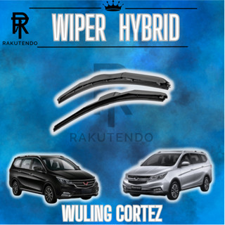 Wuling Cortez混合葉片模型汽車雨刮器左右一對