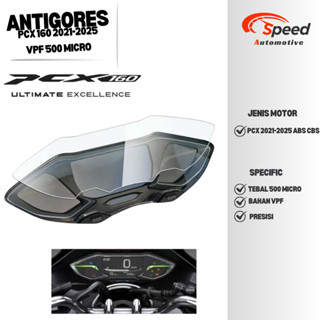 貼紙 ANTIGORES SPEEDO PCX 160 ABS CBS 厚 VPF 500 微型保護器血管螢幕保護