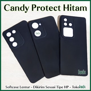 HITAM KRK Candy Protect 黑色 Infinix Note 8 保護套黑色矽膠軟殼 Pro 保護相機