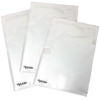 Map L A4 MyFolder 透明橙皮塑膠地圖