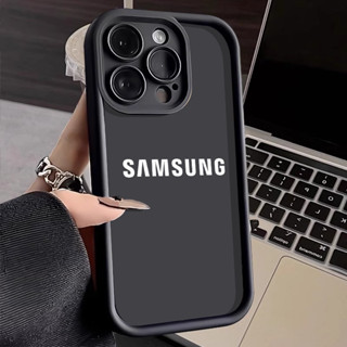 SAMSUNG 啞光黑色軟殼圖案標誌三星 J1 ACE J2 PRIME G530 J2 PRO J3 PRO J4 2
