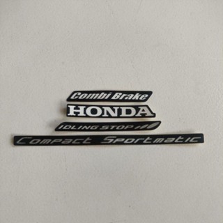 HONDA 本田 Idling Stop Combi Brake 緊湊型運動貼紙