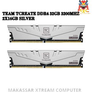 團隊 T-CREATE 經典 32GB 套件 DDR4 3200MHz PC4-25600