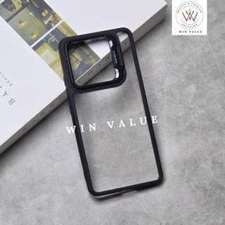 Wvv 透明相機支架亞克力透明保護殼 Redmi Note 14 4G Redmi Note 14 5G