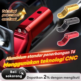 摩托車後視鏡支架普通後視鏡支架帶燈座摩托車支架支架