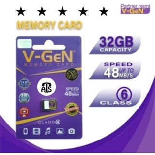 原裝 Vgen Class 6 記憶體 32GB 32 GB 手機配件存儲卡音頻媒體播放器 MP3 MP4 播放器電腦資料