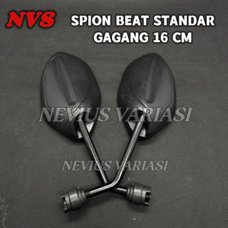 HITAM Honda Drat 標準型號 Beat 後視鏡 Beat 後視鏡黑色手柄 Beat 後視鏡原裝通用適用於所