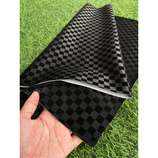 3D國際象棋圖案皮革座套3D國際象棋圖案摩托車座套加厚材料