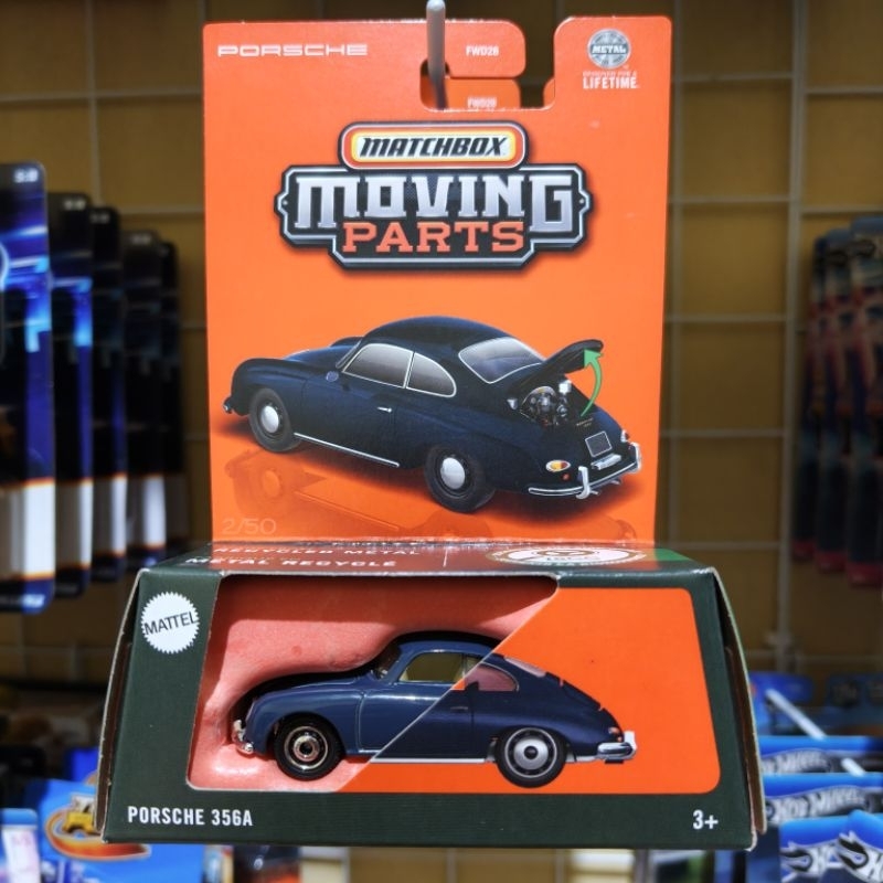 PORSCHE 火柴盒保時捷 356A 移動部件原裝 SNI