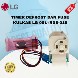 定時器套裝除霜 001 保險絲雙金屬 RDS-016 LG 2 門冰箱就緒