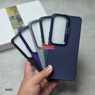 Vivo V50 5G 手機殼法蘭絨立式