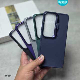 手機殼 Vivo V50 5G 手機殼法蘭絨立環 Kucase 相機
