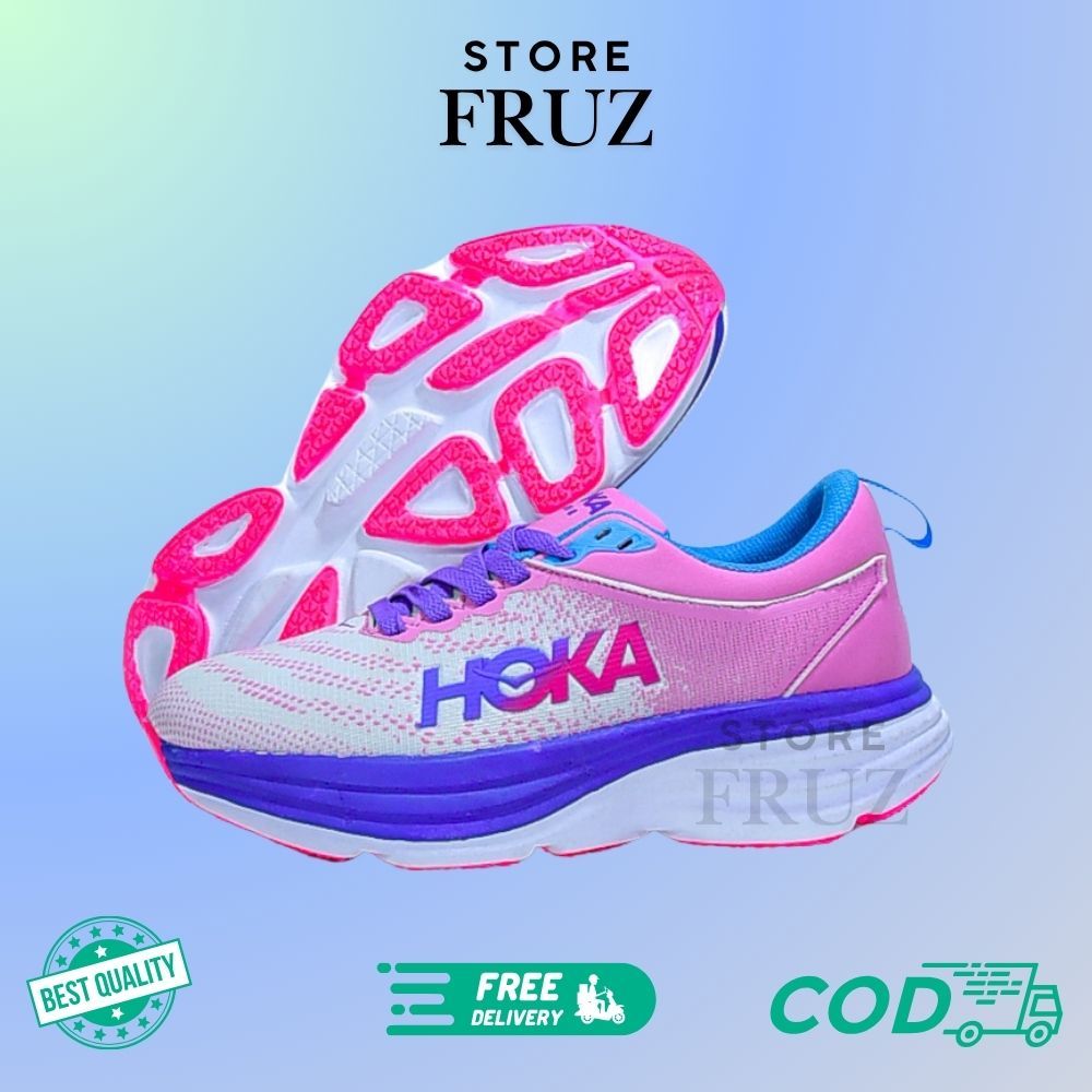 HOKA BONDI 8 女士跑步運動鞋