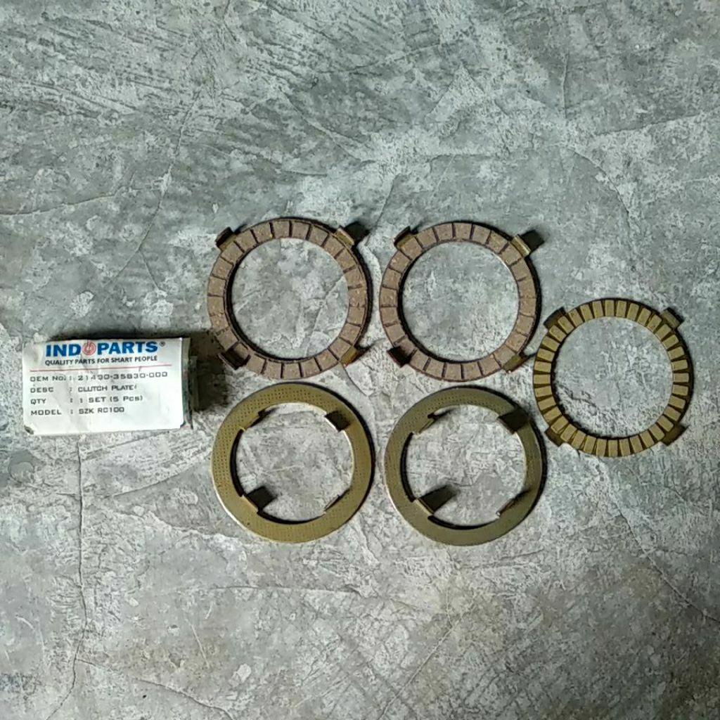 Indoparts RC100 摩托車離合器片