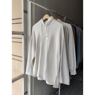 優衣庫 Uniqlo U 白色女式連帽外套