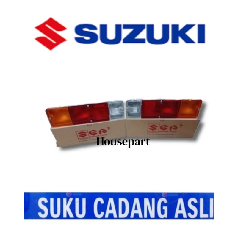 SUZUKI 剎車燈剎車燈尾燈尾燈組 RH LH 右左鈴木 Apv 卡車新攜帶皮卡 Mega Carry Ori SGP