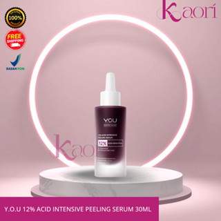 KAORI You 12 酸性強化去角質精華 AHA BHA PHA 去角質精華,適合明亮光滑的肌膚