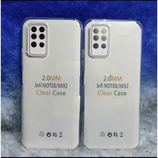 軟殼外殼 Clear Space 原裝 Infinix Note 8/X692 矽膠 2.0MM+保護相機