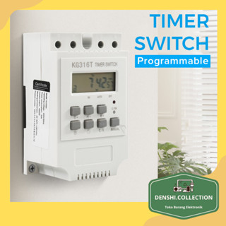 數字定時器 I SINOTIMER 可程式設計數字定時器開關繼電器 32 程式 220V KG316T