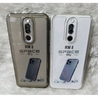 HP 軟殼外殼 Clear Space Redmi 8/Redmi 8A Pro 透明矽膠和手機背面保護相機