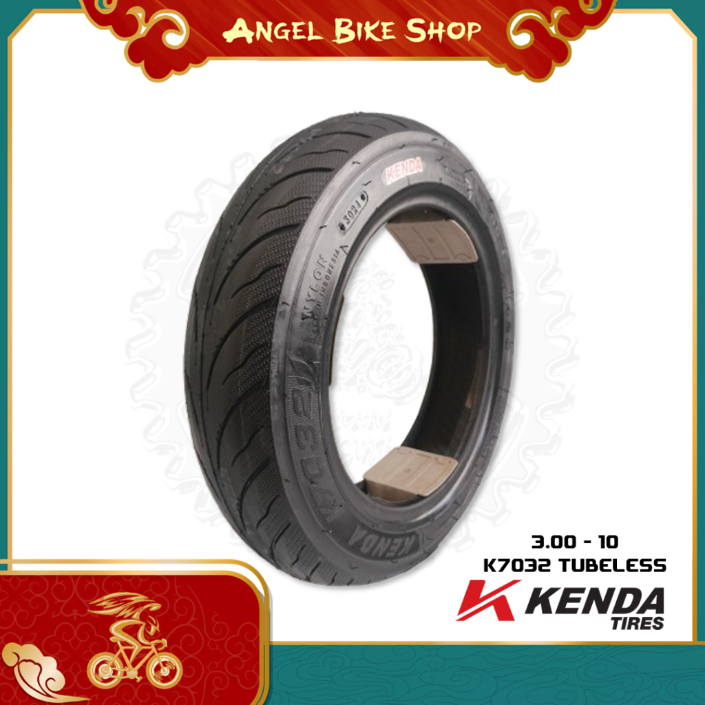 建大 Vespa KENDA 電動摩托車外胎 14 x 3.00 3.00-10 SNI 無內胎