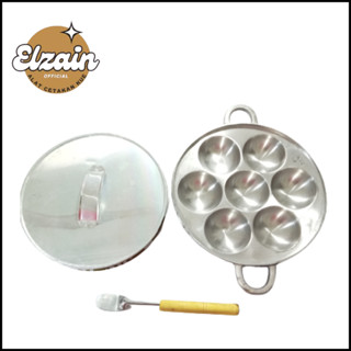MAWAR Carabikang Apem 7 孔玫瑰比康蛋糕模具