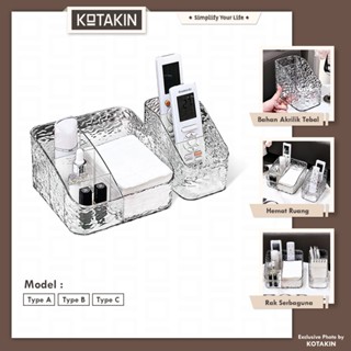 KOTAKIN 透明辦公桌收納架多功能儲物架優質儲物架